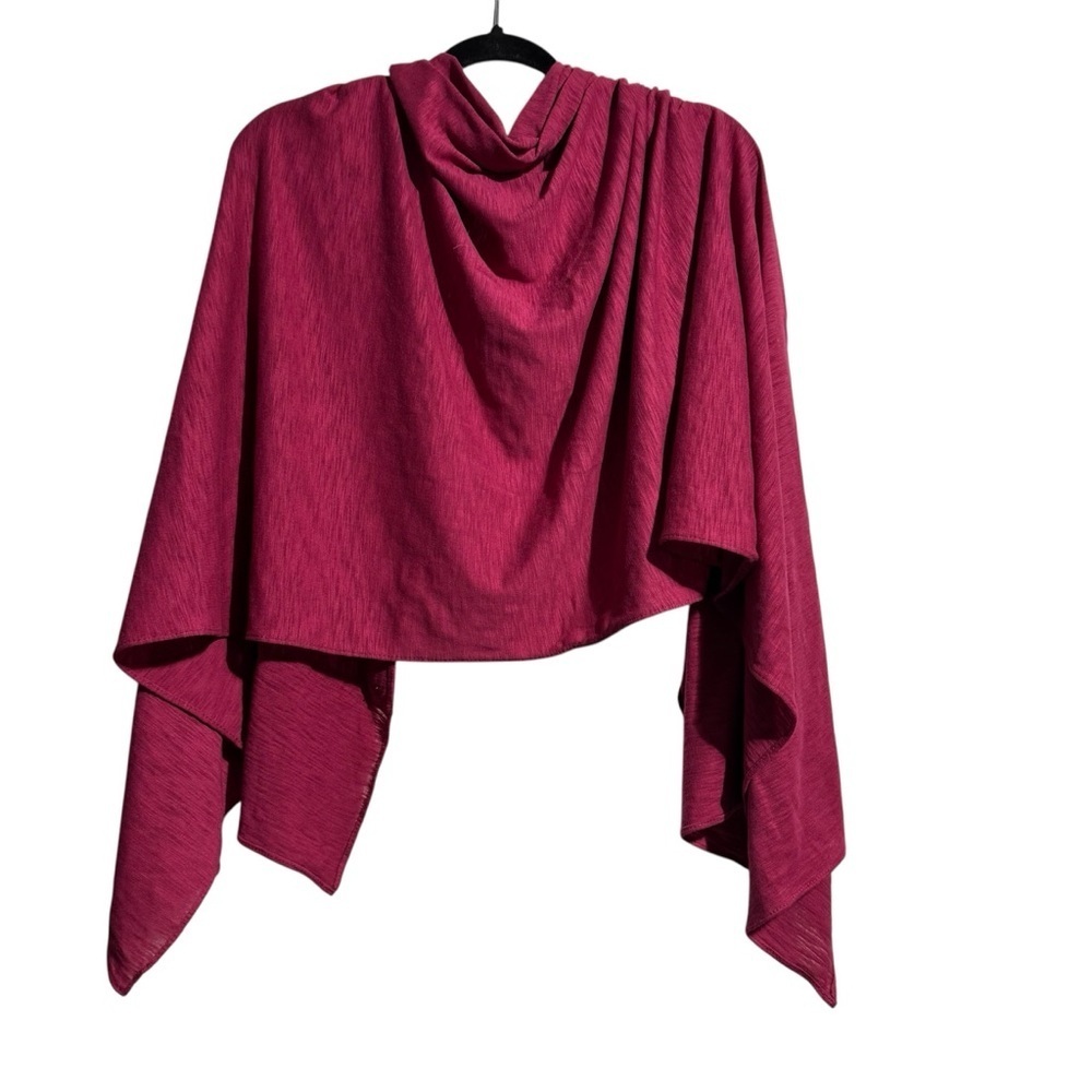 Eddie Bauer Daisy Travel Wrap One Size Pink Cozy Layering Piece Travel - Picture 3 of 7